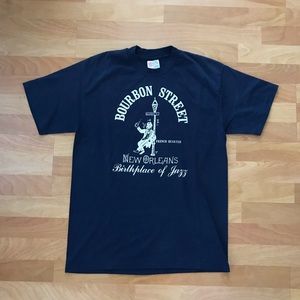 Vintage Jazz Bourbon Street New Orleans T-Shirt